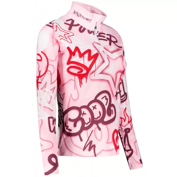  Frauenfunktionaler Thermo -Sweatshirt Premium ALTISPORT VOJ/ALW054TER03 ROSA 