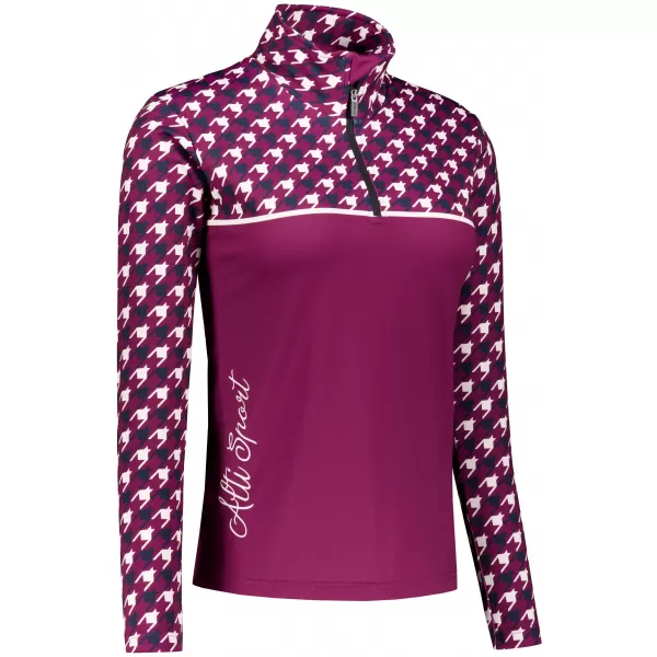  Frauenfunktionaler Thermo -Sweatshirt Premium ALTISPORT VOJ/ALW048TER03 LILA 