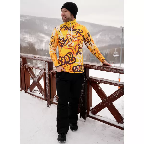  Funktionelle Thermo -Sweatshirt -Premium von Männern ALTISPORT VOJ/ALM054TER03 BERNSTEIN 