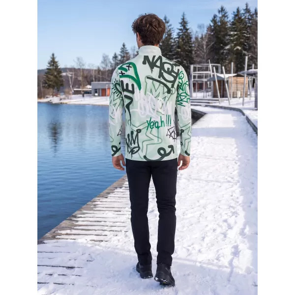  Funktionelle Thermo -Sweatshirt -Premium von Männern ALTISPORT VOJ/ALM054TER03 GRÜN 