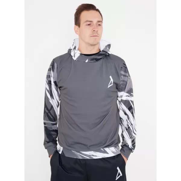  Hochwertiges Funktions-Sweatshirt für Herren ALTISPORT VOJ/ALM039MI01 GRAU 
