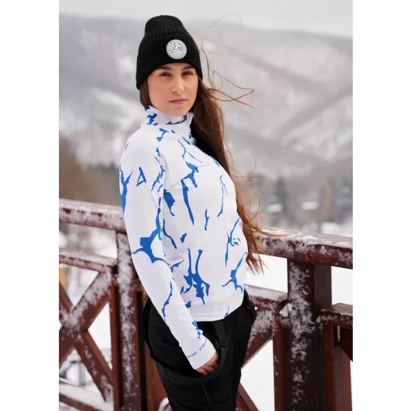  Frauenfunktionaler Thermo -Sweatshirt Premium ALTISPORT VOJ/ALW052TER03 WEIß 