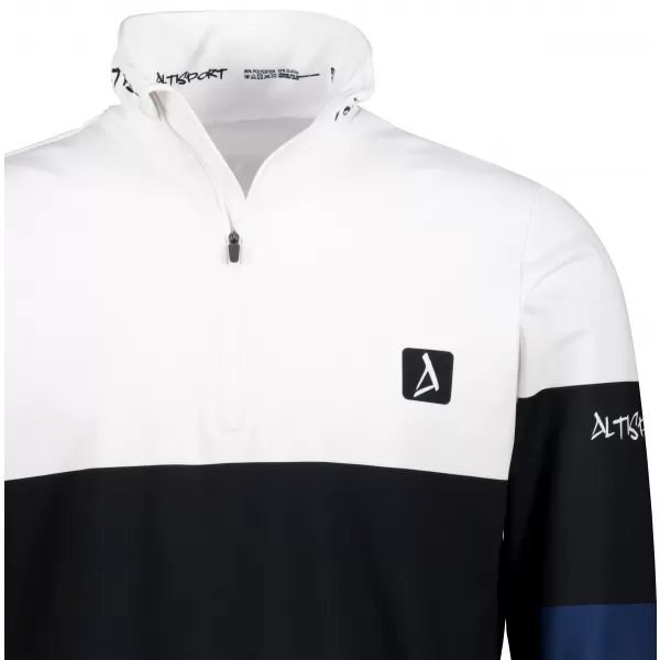  Funktionelle Thermo -Sweatshirt -Premium von Männern ALTISPORT VOJ/ALM051TER03 WEIß -BLAU 