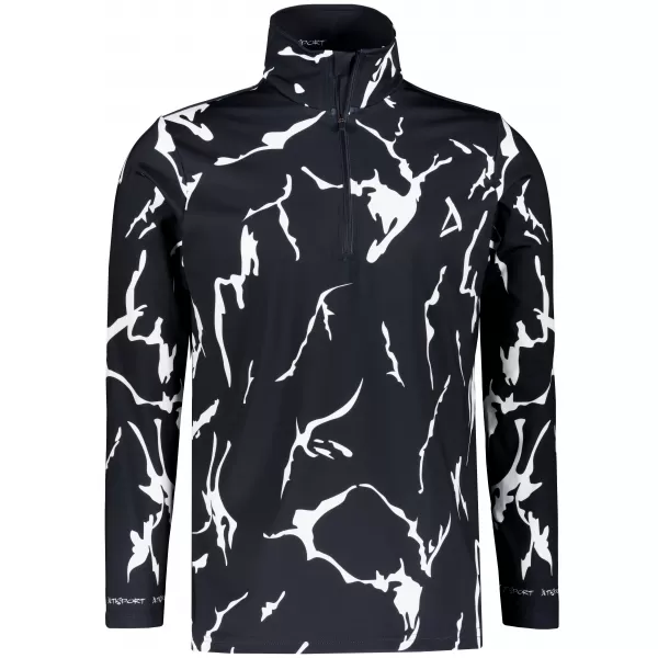  Funktionelle Thermo -Sweatshirt -Premium von Männern ALTISPORT VOJ/ALM052TER03 SCHWARZ 