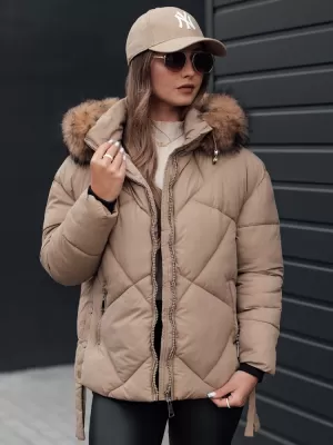 Damenjacke DSTREET LESISI TY4715 BEIGE