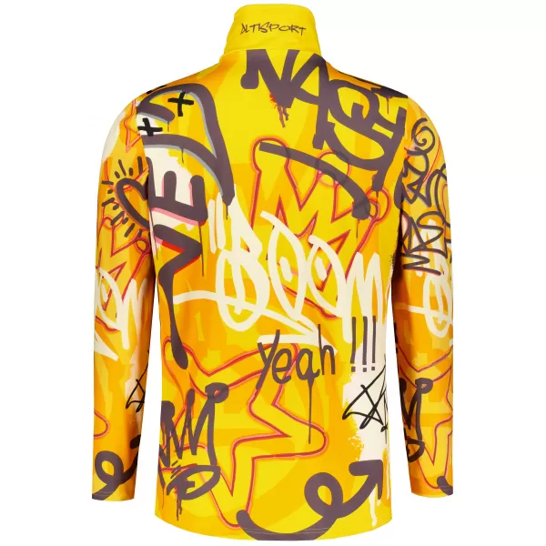  Funktionelle Thermo -Sweatshirt -Premium von Männern ALTISPORT VOJ/ALM054TER03 BERNSTEIN 