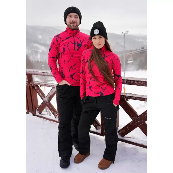  Frauenfunktionaler Thermo -Sweatshirt Premium ALTISPORT VOJ/ALW052TER03 ROT 