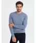 Herrenpullover OMBRE OM-SWBS-0106 HELLBLAU
