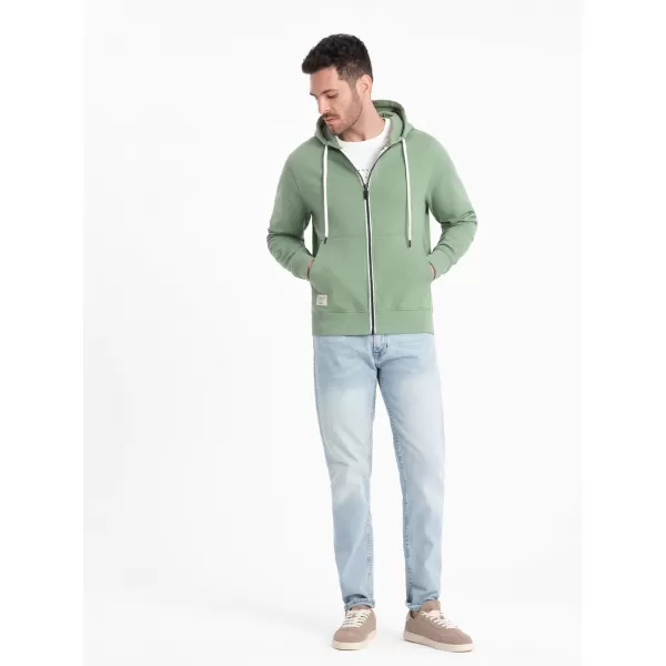  Herren -Sweatshirt OMBRE OM-SSBZ-0178 GRÜN 