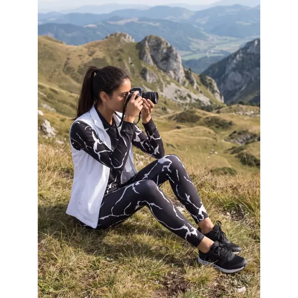  Frauenfunktionelle Thermohosen Prämie ALTISPORT VOJ/ALW052TER02 SCHWARZ 