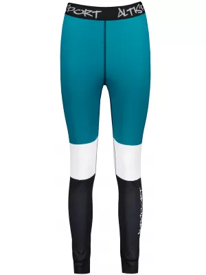 Frauenfunktionelle Thermohosen Prämie ALTISPORT VOJ/ALW051TER02 KEROSIN/SCHWARZ
