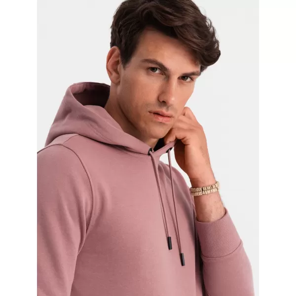  Herren -Sweatshirt OMBRE OM-SSBN-0161 DUNKELROSA 