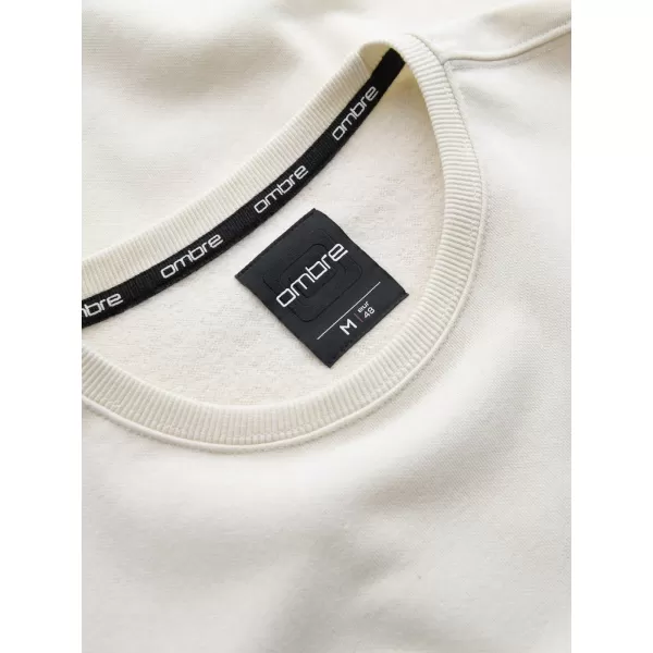  Herren Sweatshirt OMBRE OM-SSNZ-0136 CREME 