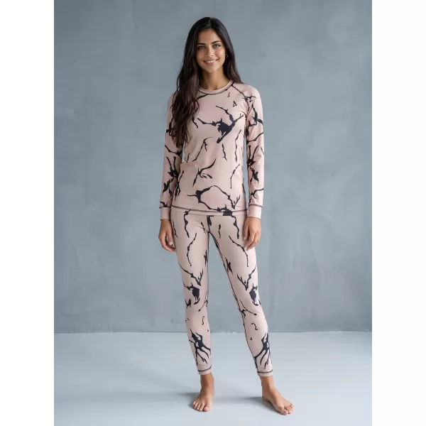  Frauenfunktionelle Thermohosen Prämie ALTISPORT VOJ/ALW052TER02 BRAUN 
