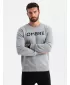 Herren Sweatshirt OMBRE OM-SSPS-0181 GRAUE MELANGE