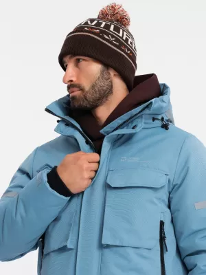 Jacke OMBRE OM-JALJ-0169 BLAU