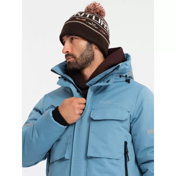 Jacke OMBRE OM-JALJ-0169 BLAU 