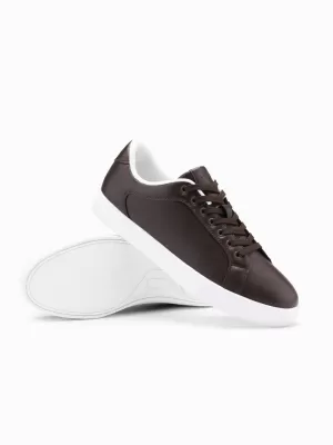 Herrenschuhe OMBRE OM-FOCS-0165 DUNKELBRAUN