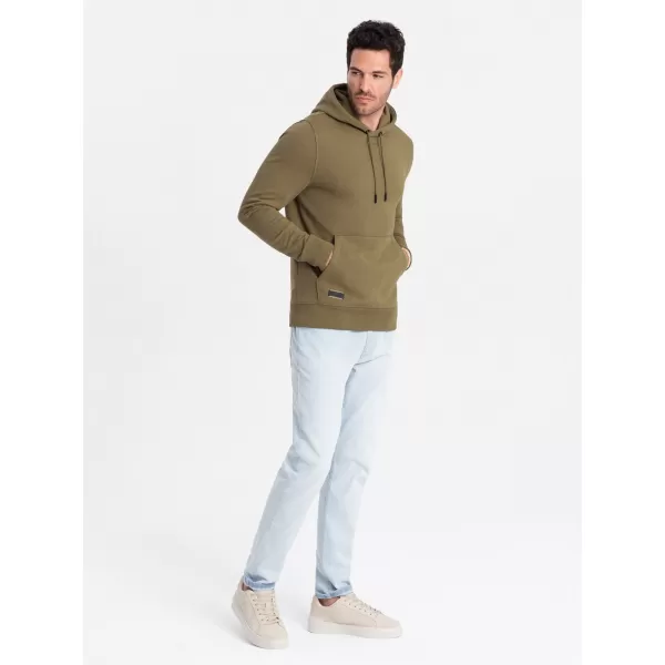  Herren Sweatshirt OMBRE OM-SSBN-0161 OLIVE 