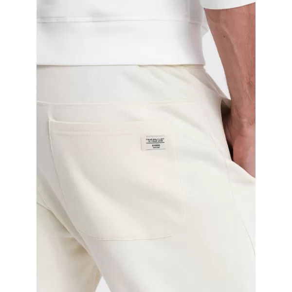  Herren -Traursanzüge OMBRE OM-PABS-0173 CREME 