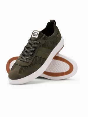 Herrenschuhe OMBRE OM-FOSL-0154 OLIVE