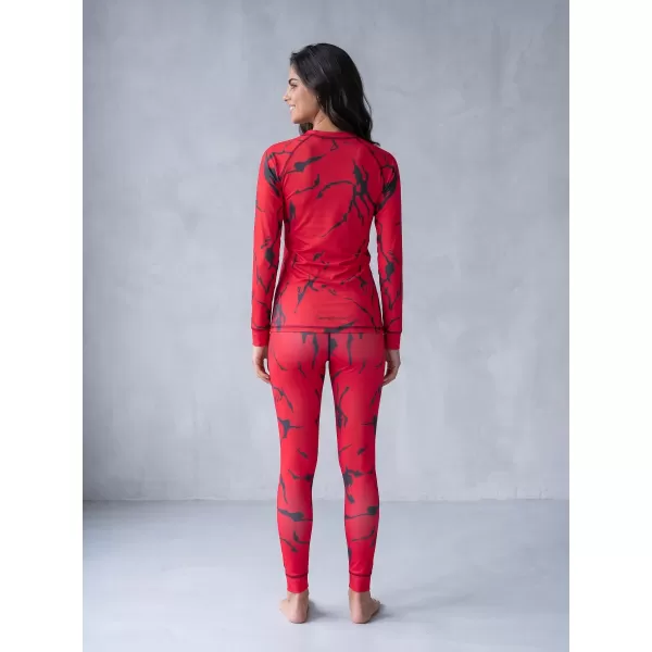  Frauenfunktionelle Thermohosen Prämie ALTISPORT VOJ/ALW052TER02 ROT 