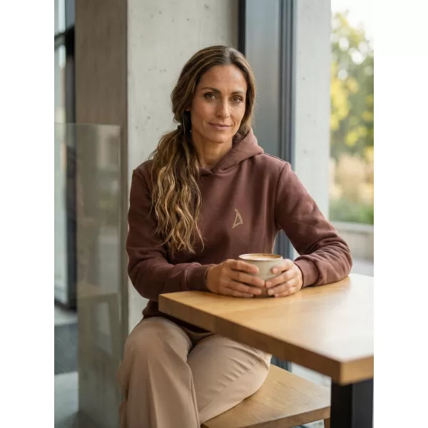  Damen Sweatshirt ALTISPORT BYB/ALW002BY289 SCHOKOLADE 
