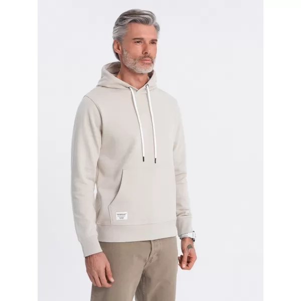  Herren -Sweatshirt OMBRE OM-SSBN-0177 LEICHT BEIGE 