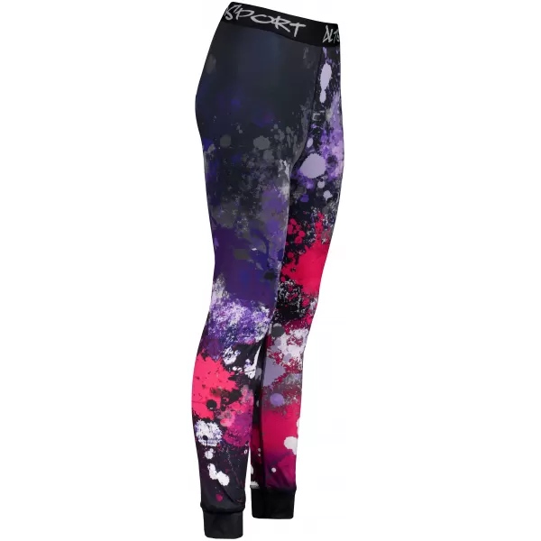  Frauenfunktionelle Thermohosen Prämie ALTISPORT VOJ/ALW055TER02 SCHWARZ -PINK 