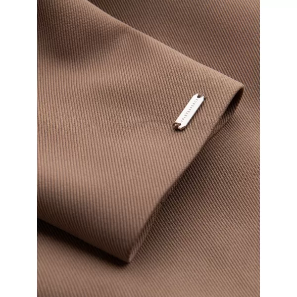  Männlicher Mantel OMBRE OM-COSC-0112 KAFFEE 
