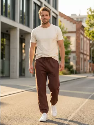 Herren -Traursanzüge ALTISPORT BYB/ALM002BY286 SCHOKOLADE