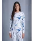 Frauenfunktionales Thermo -T -Shirt mit langen Ärmeln Premium ALTISPORT VOJ/ALW052TER01 WEIß