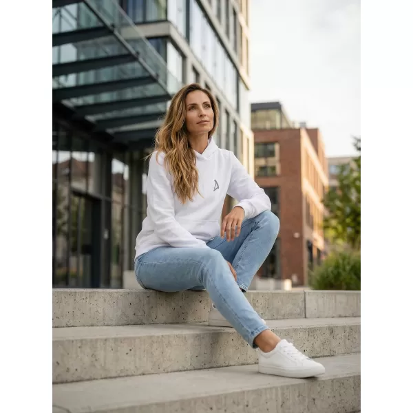  Damen Sweatshirt ALTISPORT BYB/ALW002BY289 WEIß 