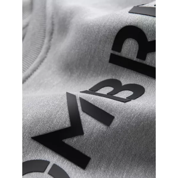  Herren Sweatshirt OMBRE OM-SSPS-0181 GRAUE MELANGE 