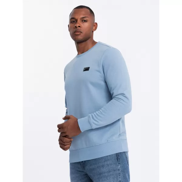  Herren Sweatshirt OMBRE OM-SSNZ-0136 BLAU 