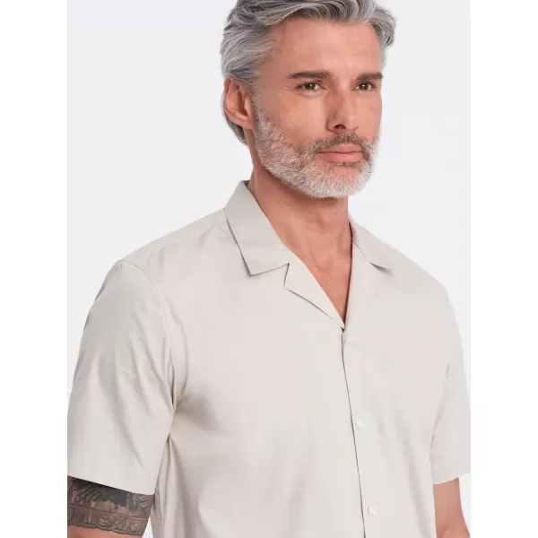  Hemd OMBRE OM-SHSS-0168 CREME 