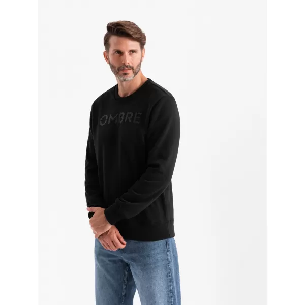  Herren -Sweatshirt OMBRE OM-SSPS-0181 SCHWARZ 