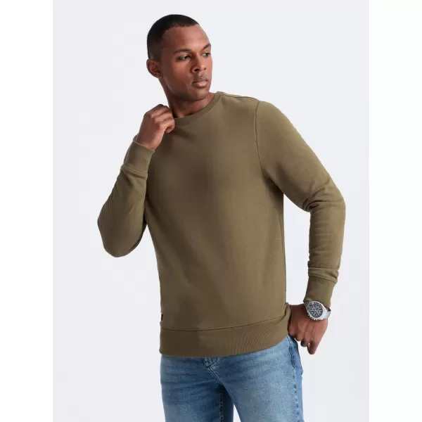  Herren -Sweatshirt OMBRE OM-SSBN-0159 OLIVE 