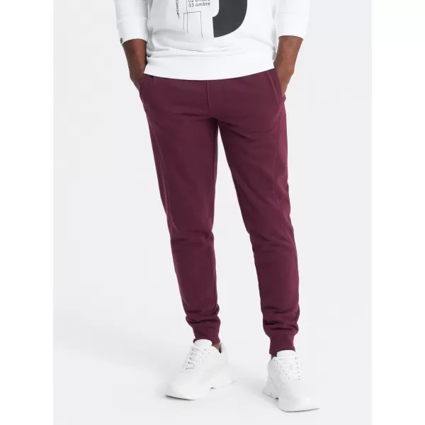  Herren -Traursanzüge OMBRE OM-PABS-0174 KASTANIENBRAUN 
