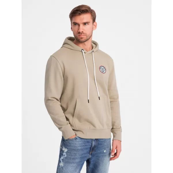  Herren -Sweatshirt OMBRE OM-SSNZ-0144 SAND 
