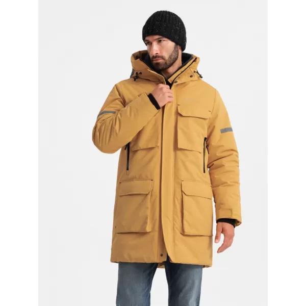  Jacke OMBRE OM-JALJ-0169 GELB 