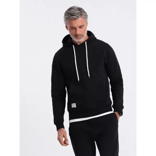  Herren -Sweatshirt OMBRE OM-SSBN-0177 SCHWARZ 
