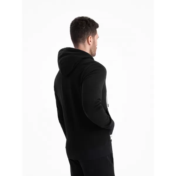 Herren -Sweatshirt OMBRE OM-SSBZ-0178 SCHWARZ 