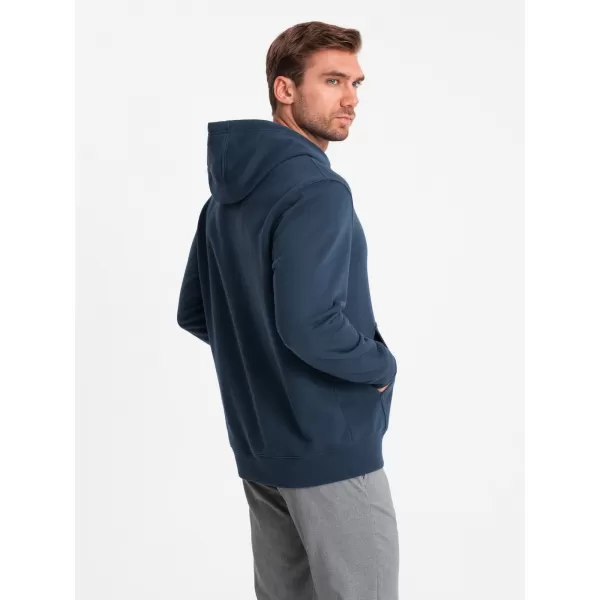 Herren -Sweatshirt OMBRE OM-SSNZ-0144 MARINEBLAU 