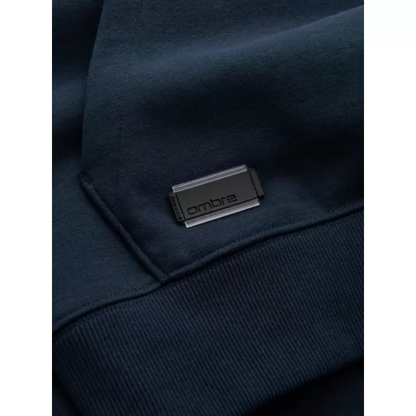 Herren Sweatshirt OMBRE OM-SSBN-0161 MARINEBLAU 