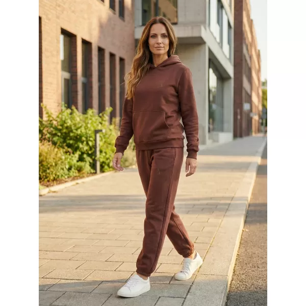  Damen Sweatshirt ALTISPORT BYB/ALW002BY289 SCHOKOLADE 