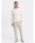 Herren -Sweatshirt OMBRE OM-SSBN-0177 CREME