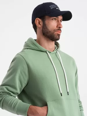 Herren Sweatshirt OMBRE OM-SSBN-0177 GRÜN