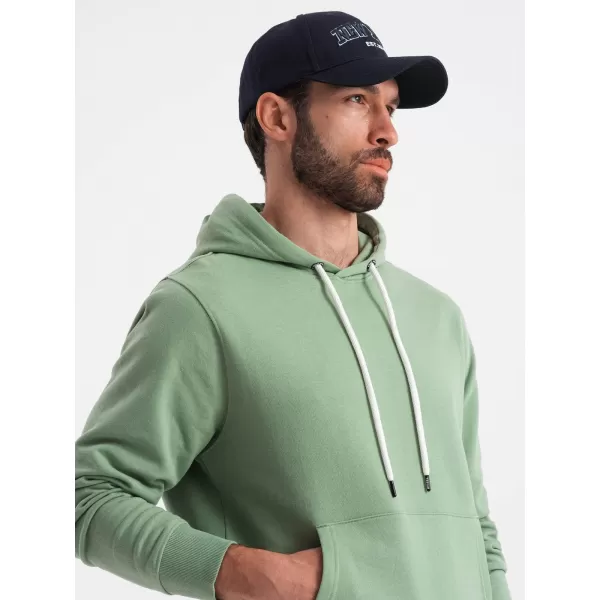  Herren Sweatshirt OMBRE OM-SSBN-0177 GRÜN 