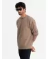 Herren -Sweatshirt OMBRE OM-SSNZ-0164 BRAUN